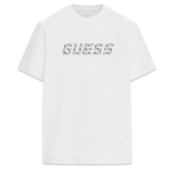 Guess Ανδρική κοντομάνικη μπλούζα Printed logo T-shirt